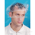 Disposable plastic shower cap